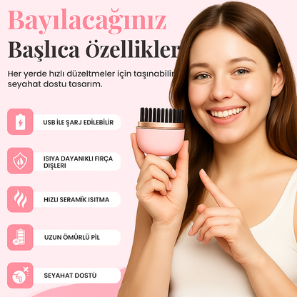 Smoothila İpeksi Saç Düzleştirici Tarak