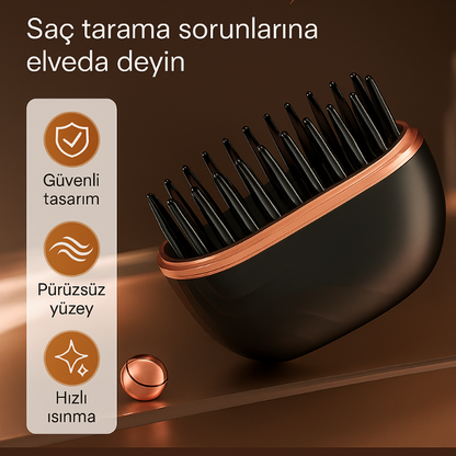 Smoothila İpeksi Saç Düzleştirici Tarak