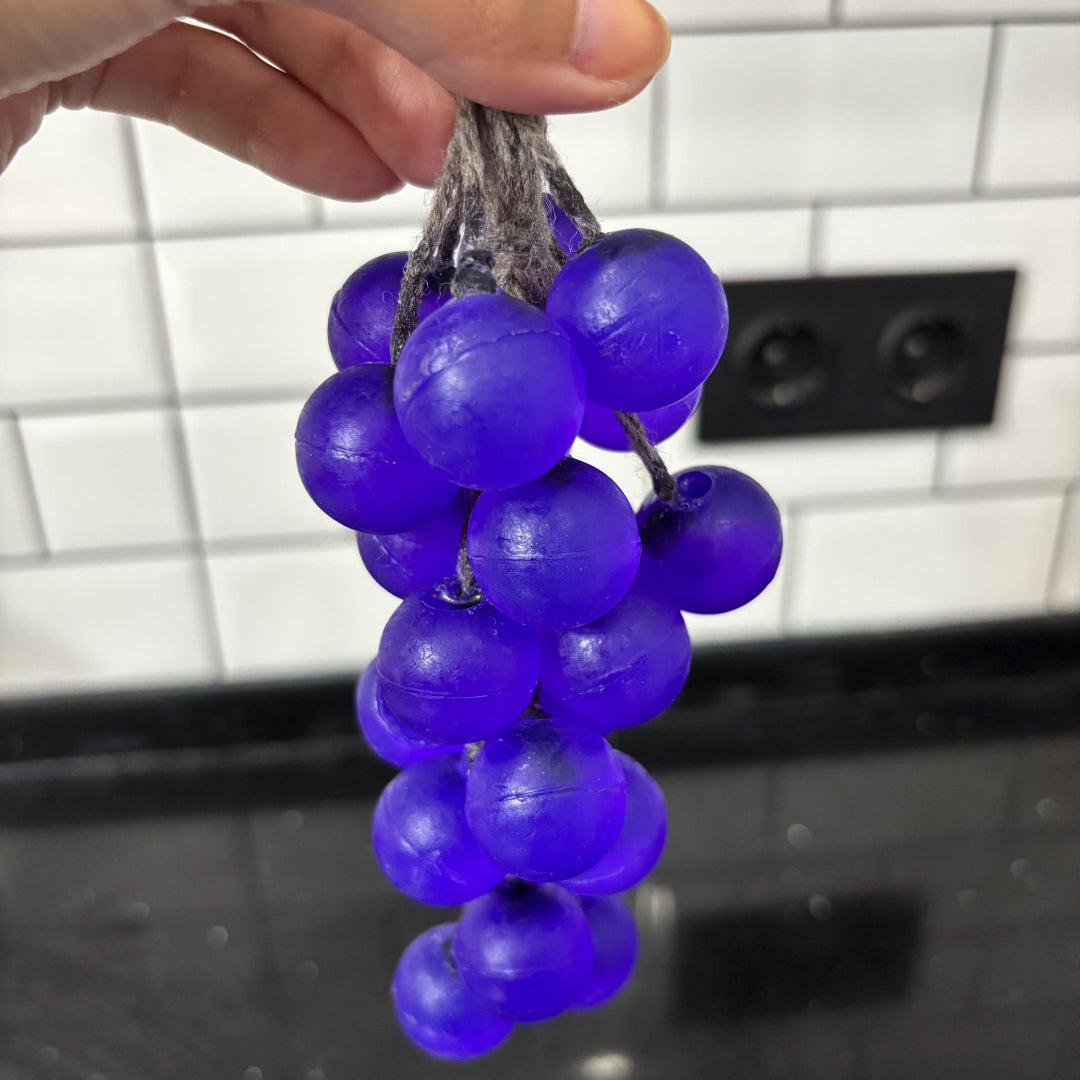 El Yapımı Üzüm Salkımı Sabun – Doğal, Kokulu, Dekoratif Banyo Sabunu