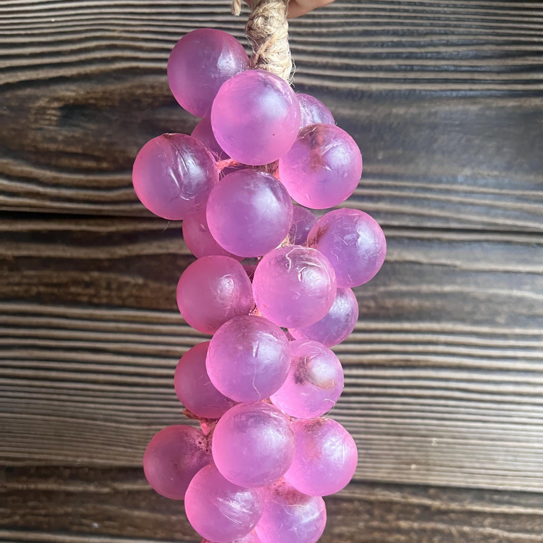 El Yapımı Üzüm Salkımı Sabun – Doğal, Kokulu, Dekoratif Banyo Sabunu