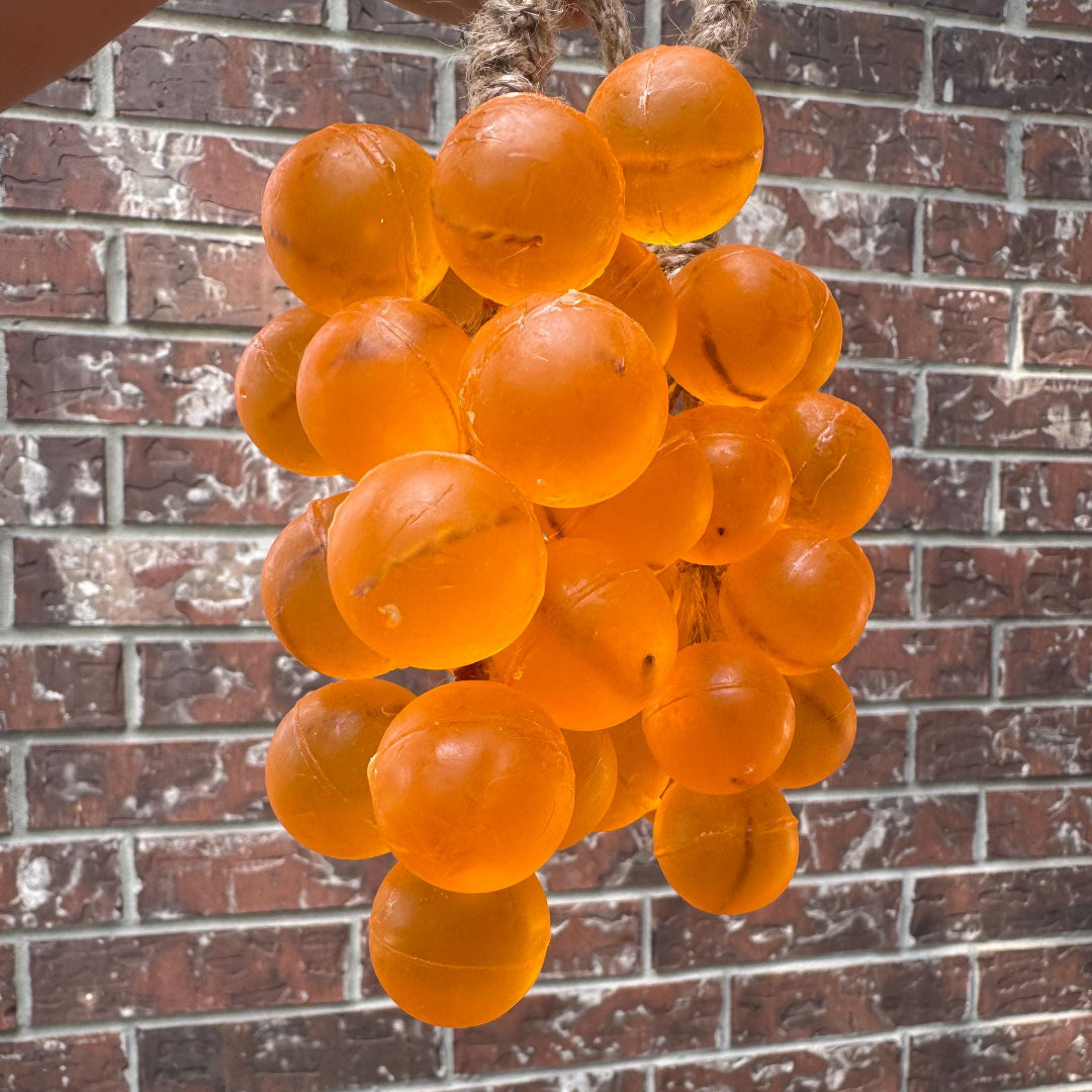 El Yapımı Üzüm Salkımı Sabun – Doğal, Kokulu, Dekoratif Banyo Sabunu