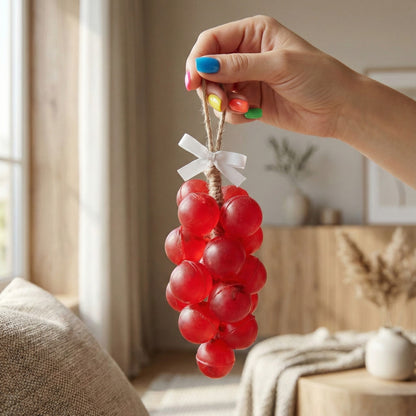 El Yapımı Üzüm Salkımı Sabun – Doğal, Kokulu, Dekoratif Banyo Sabunu