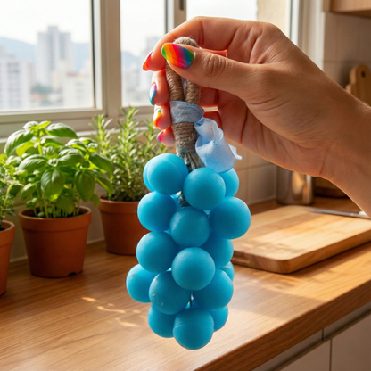 El Yapımı Üzüm Salkımı Sabun – Doğal, Kokulu, Dekoratif Banyo Sabunu